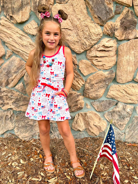 🇺🇸 Star Spangled Scallop Skort Set 🇺🇸