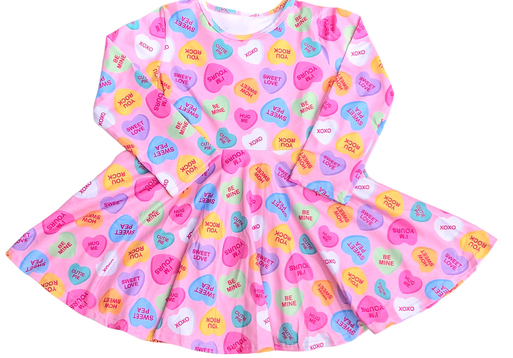 Candy Heart Twirl Dress