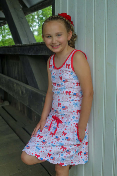 🇺🇸 Star Spangled Scallop Skort Set 🇺🇸