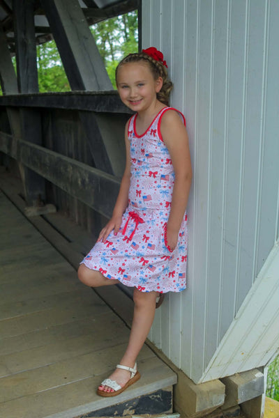 🇺🇸 Star Spangled Scallop Skort Set 🇺🇸