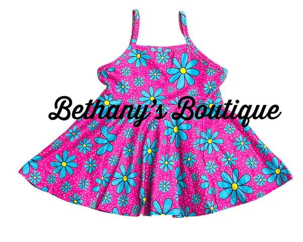 Floral tank peplum