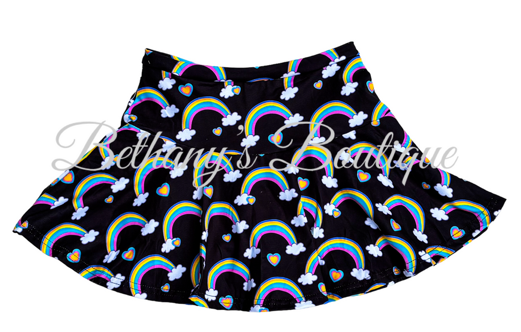 Rainbow Skort