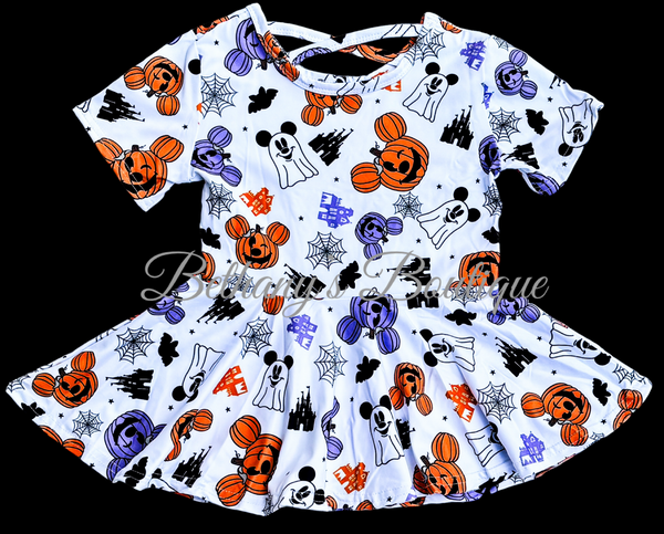 Mickey's Not-So-Scary Halloween Peplum