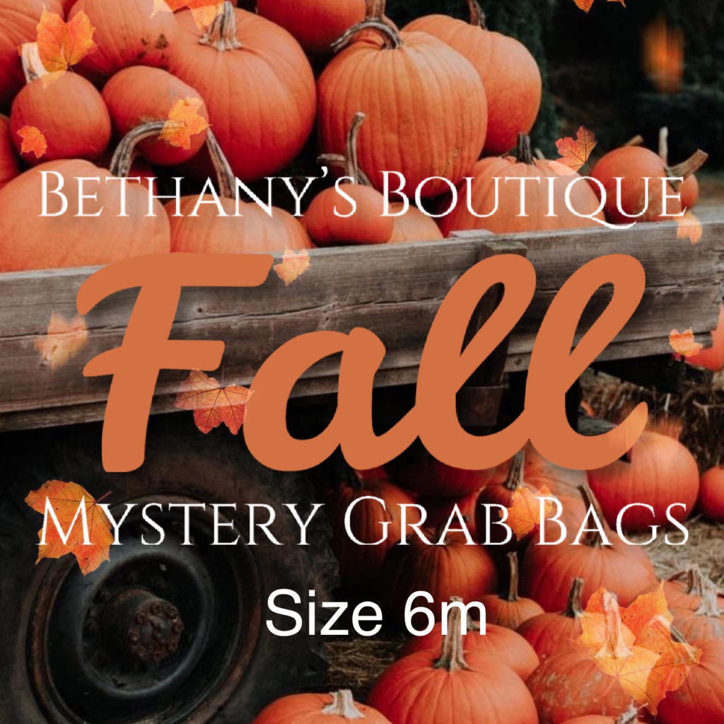 Fall Mystery Grab Bags size 6m