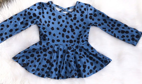 Wild Spots peplum