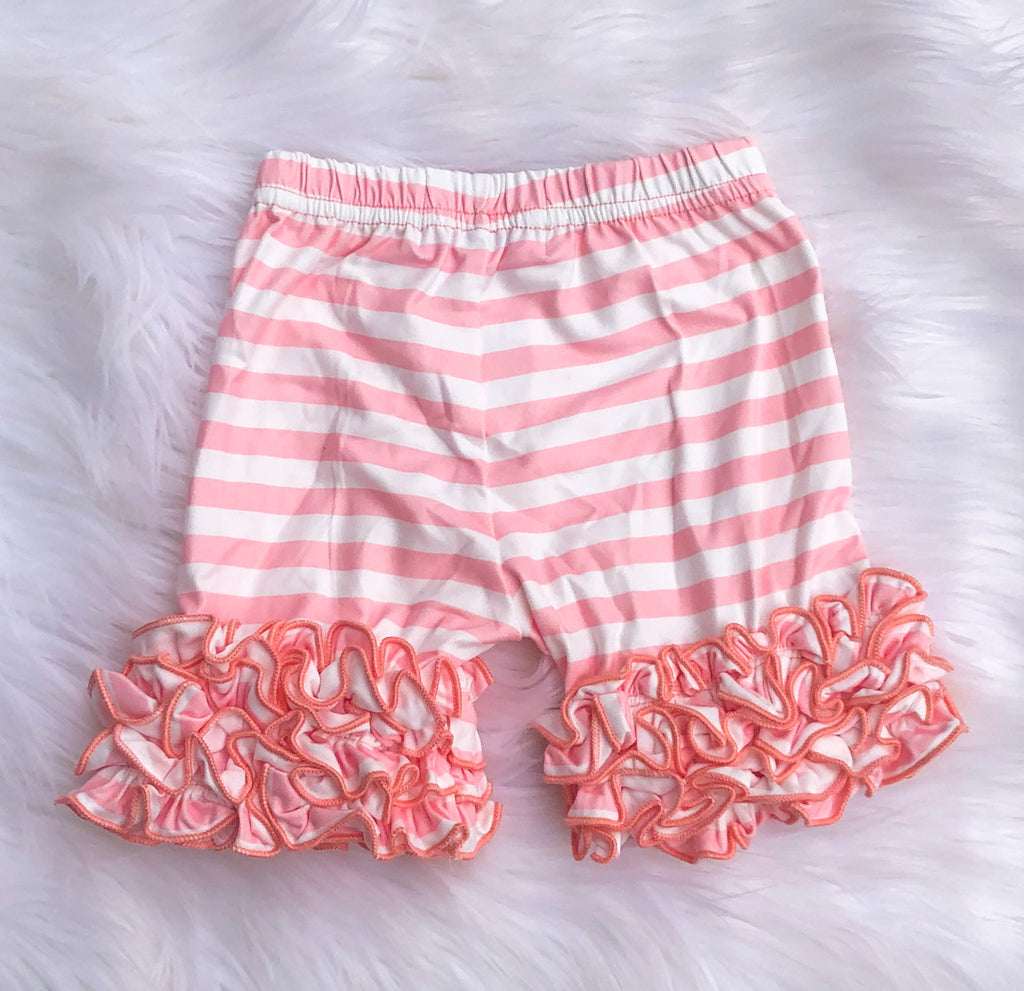 Striped icing shorts