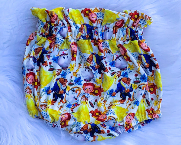 Beauty and the Beast high-waisted bloomers