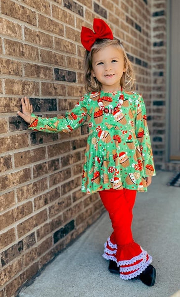 Sweet Treats Christmas Peplum